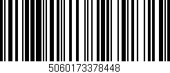 Código de barras (EAN, GTIN, SKU, ISBN): '5060173378448'
