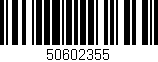 Código de barras (EAN, GTIN, SKU, ISBN): '50602355'
