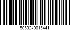 Código de barras (EAN, GTIN, SKU, ISBN): '5060248815441'