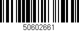 Código de barras (EAN, GTIN, SKU, ISBN): '50602661'