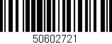 Código de barras (EAN, GTIN, SKU, ISBN): '50602721'
