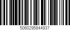 Código de barras (EAN, GTIN, SKU, ISBN): '5060295844937'