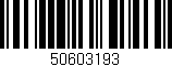 Código de barras (EAN, GTIN, SKU, ISBN): '50603193'