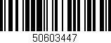 Código de barras (EAN, GTIN, SKU, ISBN): '50603447'