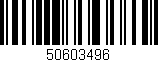 Código de barras (EAN, GTIN, SKU, ISBN): '50603496'