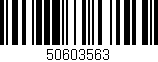 Código de barras (EAN, GTIN, SKU, ISBN): '50603563'