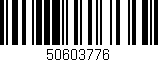 Código de barras (EAN, GTIN, SKU, ISBN): '50603776'