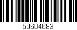 Código de barras (EAN, GTIN, SKU, ISBN): '50604683'