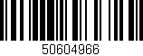 Código de barras (EAN, GTIN, SKU, ISBN): '50604966'