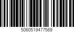 Código de barras (EAN, GTIN, SKU, ISBN): '5060519477569'
