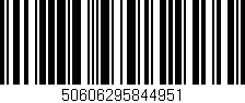 Código de barras (EAN, GTIN, SKU, ISBN): '50606295844951'