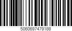 Código de barras (EAN, GTIN, SKU, ISBN): '5060697479188'