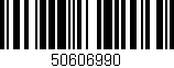 Código de barras (EAN, GTIN, SKU, ISBN): '50606990'