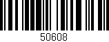 Código de barras (EAN, GTIN, SKU, ISBN): '50608'