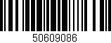 Código de barras (EAN, GTIN, SKU, ISBN): '50609086'