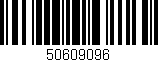 Código de barras (EAN, GTIN, SKU, ISBN): '50609096'