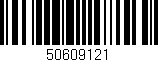 Código de barras (EAN, GTIN, SKU, ISBN): '50609121'