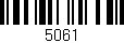 Código de barras (EAN, GTIN, SKU, ISBN): '5061'