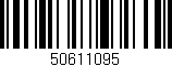 Código de barras (EAN, GTIN, SKU, ISBN): '50611095'