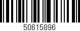 Código de barras (EAN, GTIN, SKU, ISBN): '50615896'