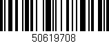 Código de barras (EAN, GTIN, SKU, ISBN): '50619708'