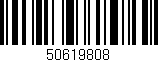 Código de barras (EAN, GTIN, SKU, ISBN): '50619808'