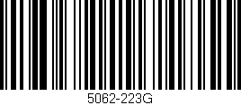 Código de barras (EAN, GTIN, SKU, ISBN): '5062-223G'