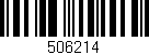 Código de barras (EAN, GTIN, SKU, ISBN): '506214'