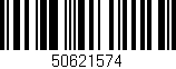 Código de barras (EAN, GTIN, SKU, ISBN): '50621574'