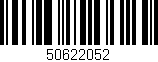 Código de barras (EAN, GTIN, SKU, ISBN): '50622052'