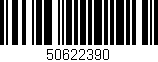 Código de barras (EAN, GTIN, SKU, ISBN): '50622390'