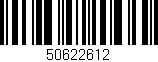 Código de barras (EAN, GTIN, SKU, ISBN): '50622612'