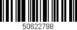 Código de barras (EAN, GTIN, SKU, ISBN): '50622798'