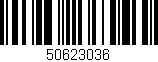 Código de barras (EAN, GTIN, SKU, ISBN): '50623036'