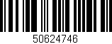 Código de barras (EAN, GTIN, SKU, ISBN): '50624746'