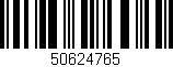 Código de barras (EAN, GTIN, SKU, ISBN): '50624765'