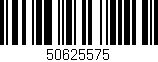 Código de barras (EAN, GTIN, SKU, ISBN): '50625575'