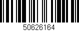 Código de barras (EAN, GTIN, SKU, ISBN): '50626164'