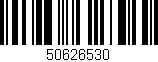 Código de barras (EAN, GTIN, SKU, ISBN): '50626530'