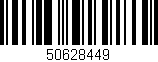 Código de barras (EAN, GTIN, SKU, ISBN): '50628449'