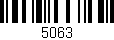 Código de barras (EAN, GTIN, SKU, ISBN): '5063'