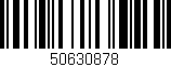 Código de barras (EAN, GTIN, SKU, ISBN): '50630878'
