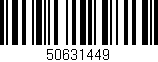 Código de barras (EAN, GTIN, SKU, ISBN): '50631449'
