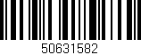Código de barras (EAN, GTIN, SKU, ISBN): '50631582'