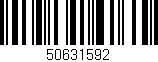 Código de barras (EAN, GTIN, SKU, ISBN): '50631592'