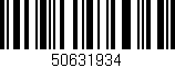 Código de barras (EAN, GTIN, SKU, ISBN): '50631934'