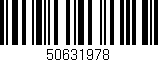 Código de barras (EAN, GTIN, SKU, ISBN): '50631978'