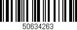 Código de barras (EAN, GTIN, SKU, ISBN): '50634263'