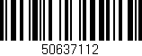 Código de barras (EAN, GTIN, SKU, ISBN): '50637112'