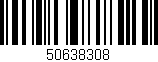 Código de barras (EAN, GTIN, SKU, ISBN): '50638308'